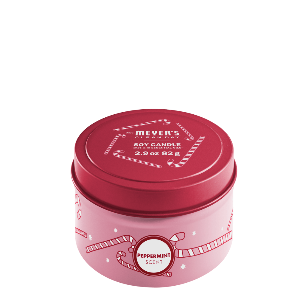 Peppermint Tin Candle