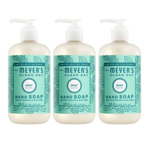 Mint Liquid Hand Soap 3-count Bundle